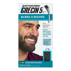 Grecin 5 Barba Bigode Cast Escuro