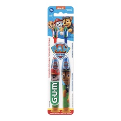 Gum Escova Dental Infantil Patrulha Canina Kit Com 2 Unidades