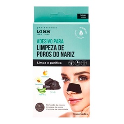Adesivo Limpeza De Poros Nariz 3 Unidades - Kiss