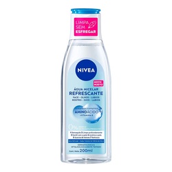 Nivea Agua Micelar Sol Limpeza 6x1 200ml