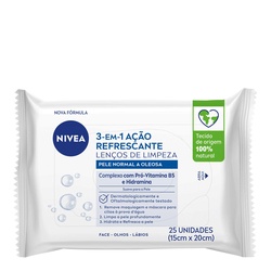 Lenco Demaq 3em1 Azul 25 Unidades - Nivea