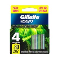 Gillette Carga Mach3 Sensitive Lv4 Pg3