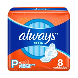 Always Basico Seca P C/abas 8 Unidades