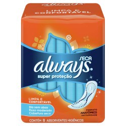 Always Basico Seca P S/abas 8 Unidades