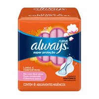 Always Basico Suave P S/abas 8 Unidades