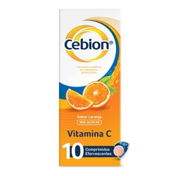 Cebion 1g C/ 10 Comprimidos Eferv Laranja