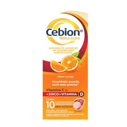 Cebion Tripla Acao 1g C/ 10 Comprimidos Eferv