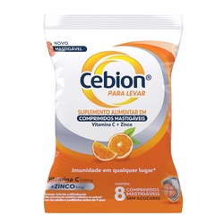 Cebion C + Zinco C/  8 Comprimidos Mast F.v.(v)