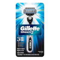 Gillette Aparelho Mach3 1 Unidades