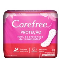 Carefree Protecao S/perfume 15 Unidades