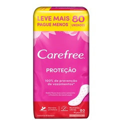 Carefree Protecao C/perfume 80 Unidades