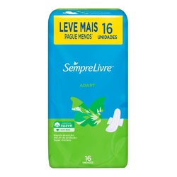 Sempre Livre Especial Suave C/abas 16 Unidades