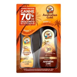 Australian Gold Kit (fps30) Bronzeador 237g+acelerador 125g