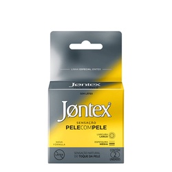 Jontex Sensacao Pele C/pele 2 Unidades
