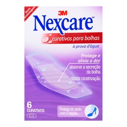 Nexcare Curat P/bolhas 6uni