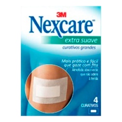 Nexcare Curat Grande Extra Suave 4uni