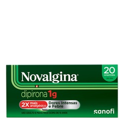 Novalgina 1g C/  20 Comprimidos