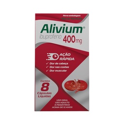 Alivium 400mg C/ 8 Capsulas (r)