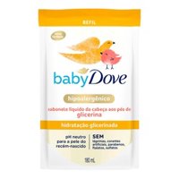 Dove Baby Sab Liq Hid Glicer Ref 180ml