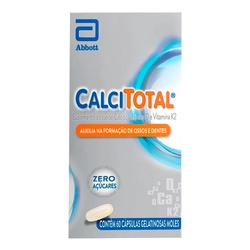 Calcitotal Zero Acucar C/60  Capsulas