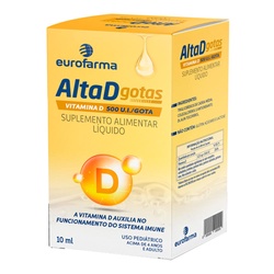 Alta D 500ui Gotas 10ml