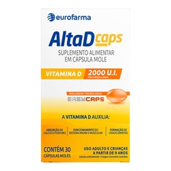 Alta D  2.000ui C/ 30 Capsulas
