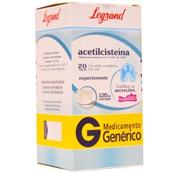 Acetilcisteina Xpe Ped 120ml Legrand
