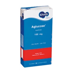 Aglucose 100mg C/ 30cpds