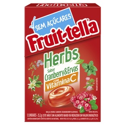 Fruittella Herbs Cranberry 25,2g