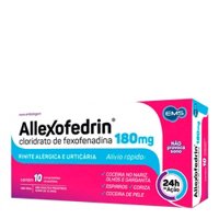 Allexofedrin 180mg C/ 10 Comprimidos