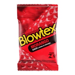 Blowtex Morango 3 Unidades