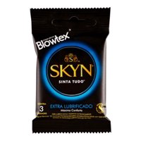 Blowtex Skyn Extra Lubrif 3 Unidades