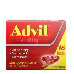 Advil Extra Alivio 400mg C/ 16 Capsulas