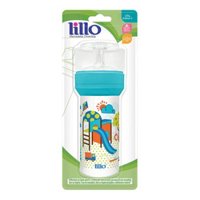 Lillo Mamadeira Divertida Sil Azul 260ml (600521)