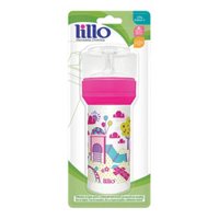 Lillo Mamadeira Divertida Sil Rosa 260ml (600531)