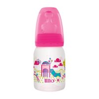 Mamadeira Lillo Divertida OrtodÔntica Rosa 120ml N1