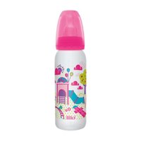 Lillo Mamadeira Divertida Sil Ros N2 240ml(614331)