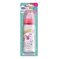Lillo Mamadeira Magia Orto Rosa N2 240ml(612351)