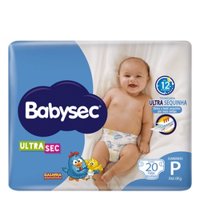 Babysec Ultraprotect Fralda Jumbinho (p) 20 Unidades