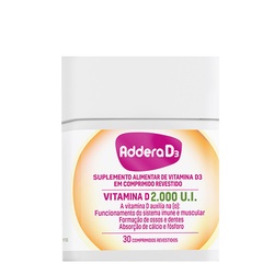 Addera D3  2.000ui C/ 30 Comprimidos (r)