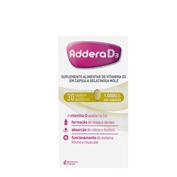 Addera D3  1.000ui C/ 30 Capsulas