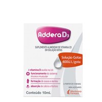 Addera D3 Gotas 400ui 10ml