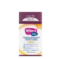 Addera Cal 1.000ui C/ 90 Comprimidos
