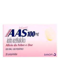 A.a.s Infantil 100mg C/ 30 Comprimidos (v)