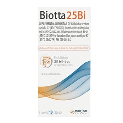 Biotta 25bi C/ 10 Capsulas