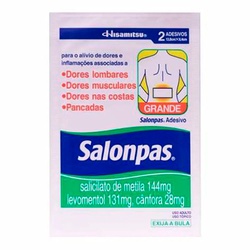 Salonpas Emplastro Grande C/ 2 Unidadesd.f.v