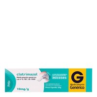Clotrimazol 10mg/g Creme Derm 20g Medley