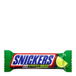 Snickers Mousse De Limao 42g
