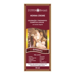 Henna Surya Cr.vermelho 70ml