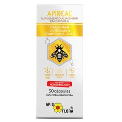 Apis Flora Apireal Geleia Real Liofilizada C/30 Caps